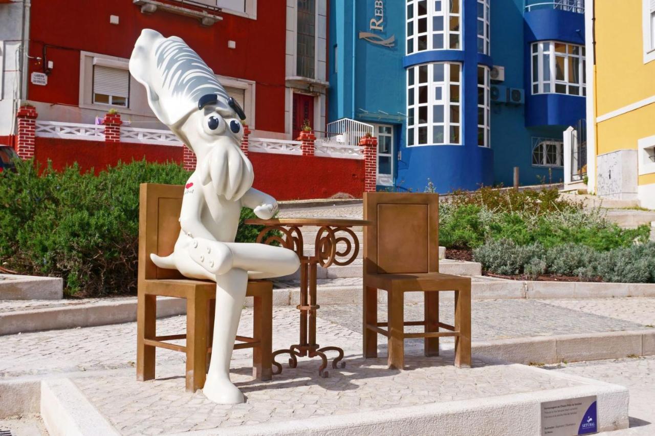 Abesbilico-Zona Central-Ar Condicionado-Perto Praias Setúbal Dış mekan fotoğraf